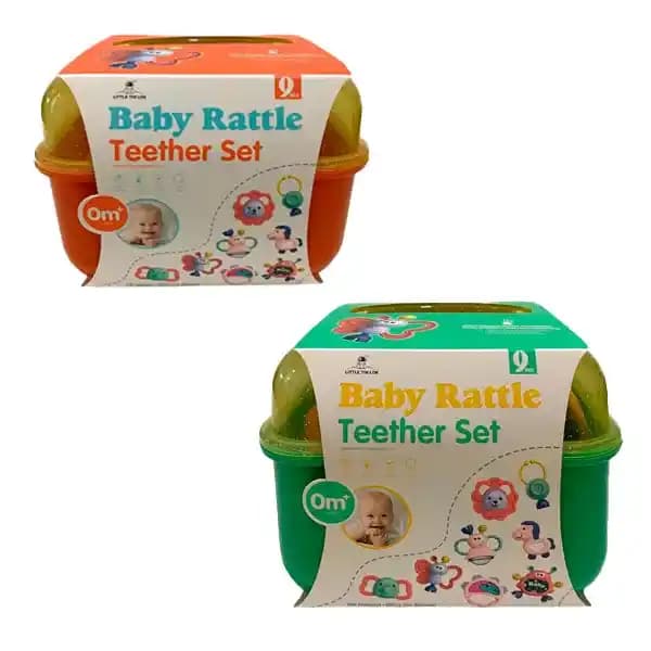ست جغجغه جعبه ایی 9 تایی Babay Rattle کد3182
