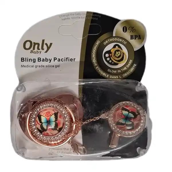 پستانک نوزاد همراه با بند پستانک onlybaby — تصویر ۲