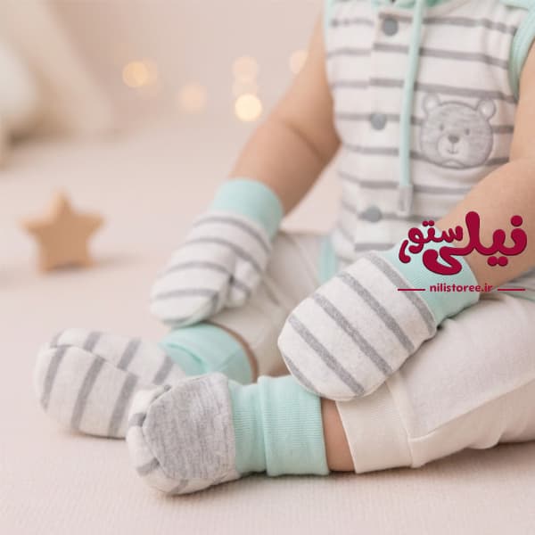 دستکش پسرانه برند دانالو طرح تاینی