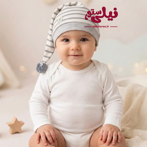 کلاه بابانوئل پسرانه برند دانالو طرح تاینی