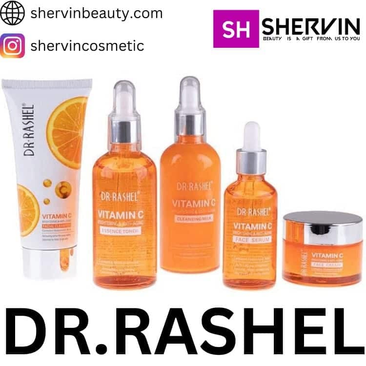 مجموعه مراقبت از پوست ویتامین C دکتر راشل دکتر راشل بسته 5 عددی Dr.Rashel Vitamin C Brightening & Anti Ageing Skin Care Series — تصویر ۲