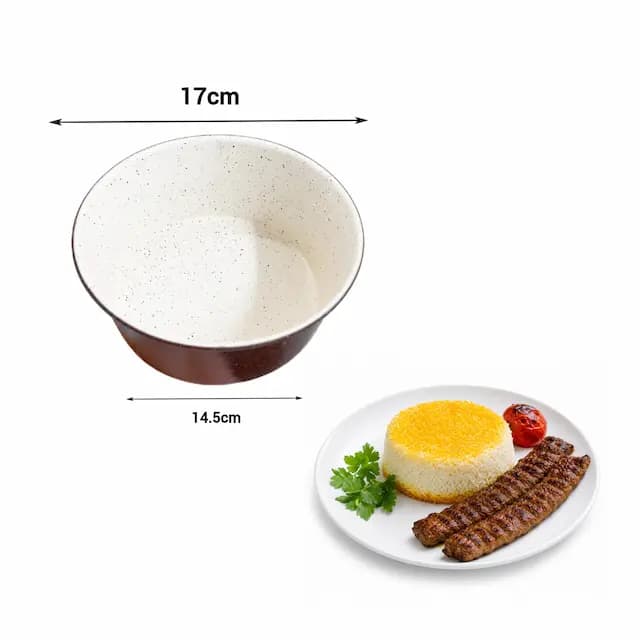 قالب گرد گرانیت قطر 17 سانت
