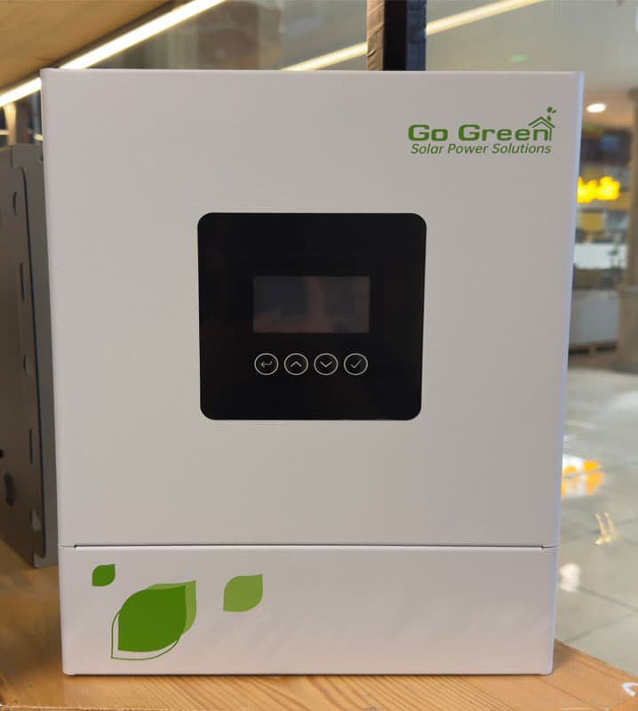سانورتر خورشیدی ۲.۵ کیلووات ۱۲ ولت Go Green مدل GGIV 2500 با شارژر MPPT — تصویر ۲