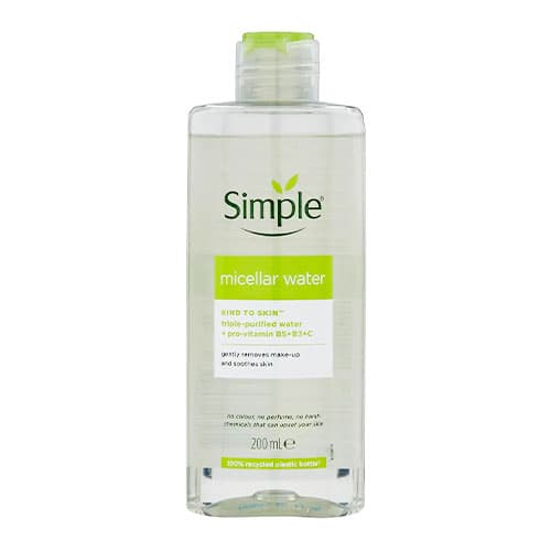 میسلارواتر پوست حساس سیمپل مدل Kind To Skin حجم 400 میل