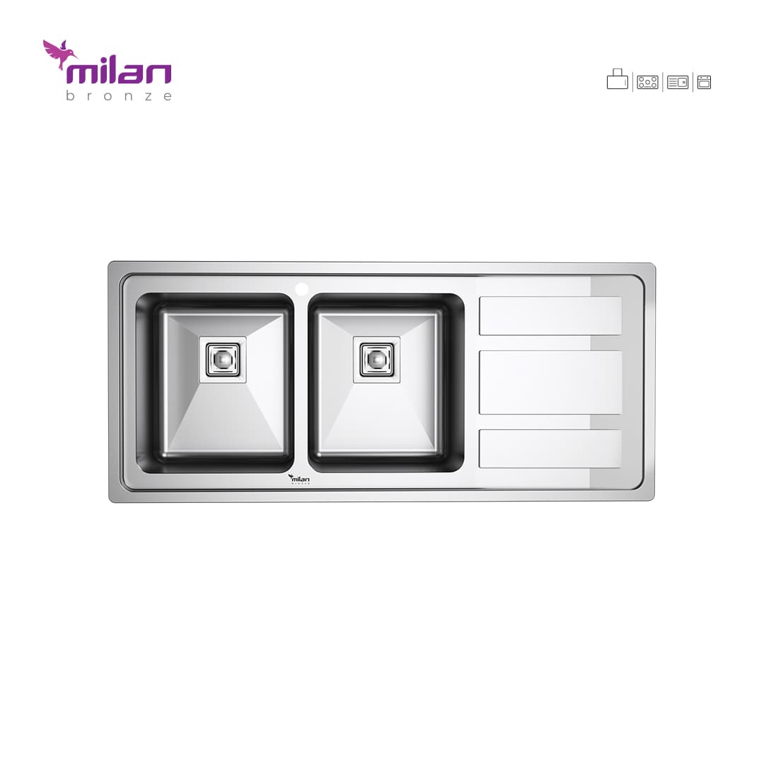 سینک فانتزی توکار میلان برنز مدل 9010