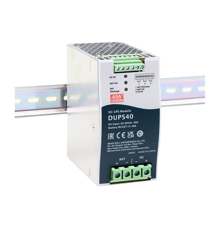 ماژول UPS ریلی مین ول مدل DUPS40 — تصویر ۲