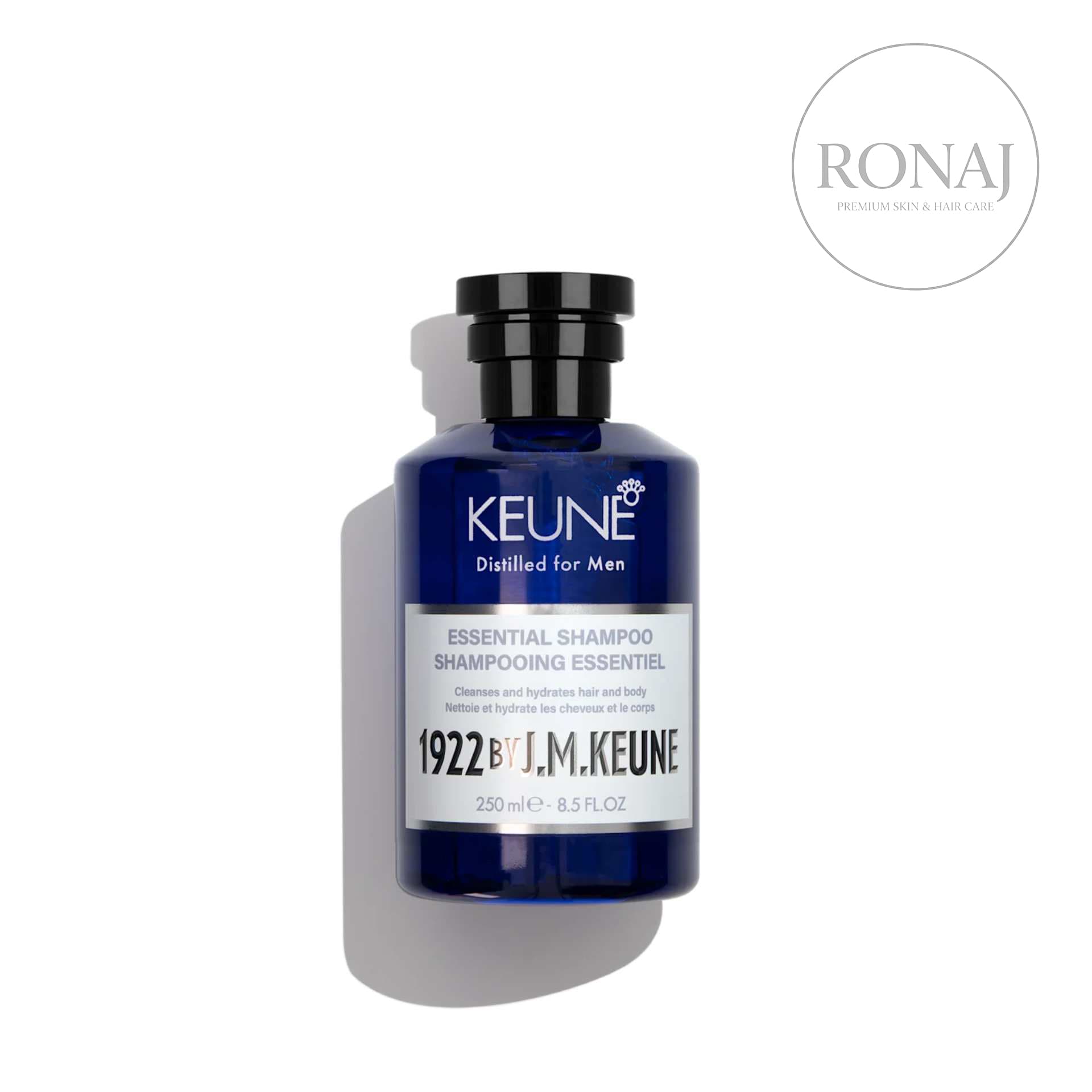 شامپو روزانه سر و بدن آقایان کئون KEUNE 1922 By J.M. Essential Shampoo – 250ml