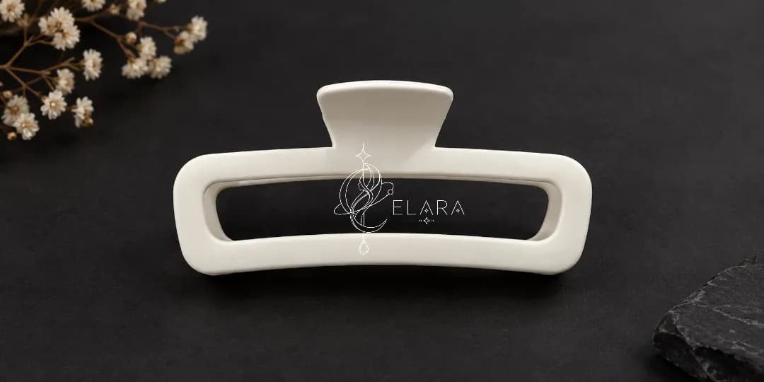 کلیپس شمعی ساده مستطیلی P309 | طول ۱۳ سانت | الارا