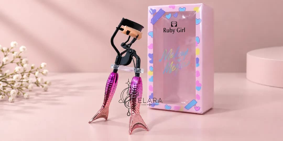 فرمژه شانه‌دار طرح پری دریایی روبی گرل Ruby Girl A121 | الارا
