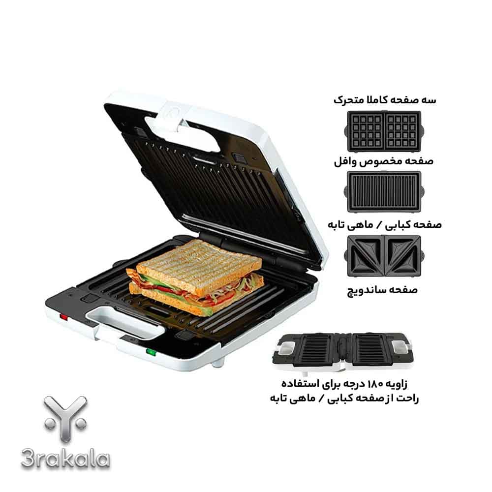 ساندویچ‌ساز کنوود مدل SM740 — تصویر ۲