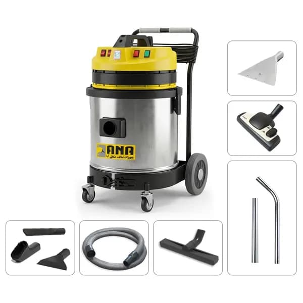 جاروبرقی صنعتی آنا سه موتوره اتوماتیک مدل P53WD Pro — تصویر ۵