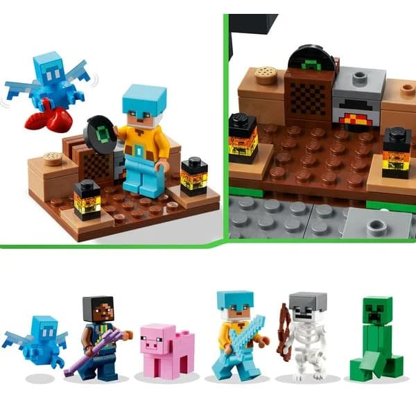 لگو Minecraft مدل The Sword Outpost 21244 — تصویر ۳