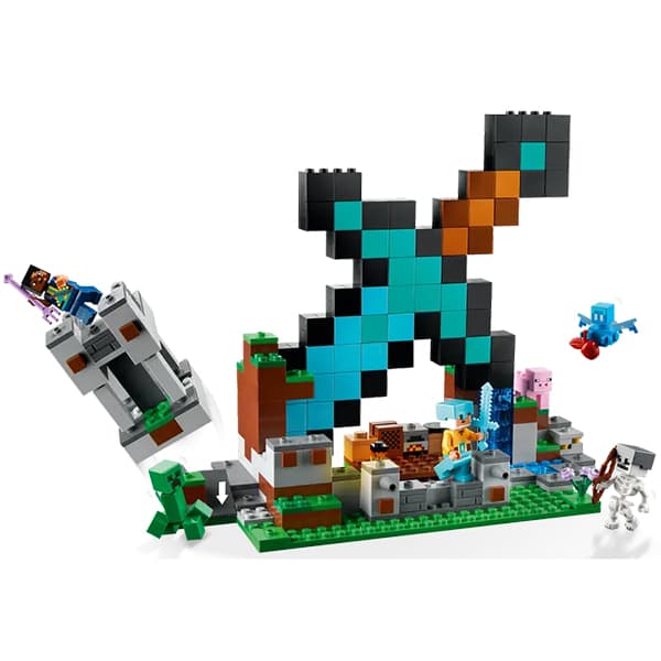 لگو Minecraft مدل The Sword Outpost 21244 — تصویر ۲