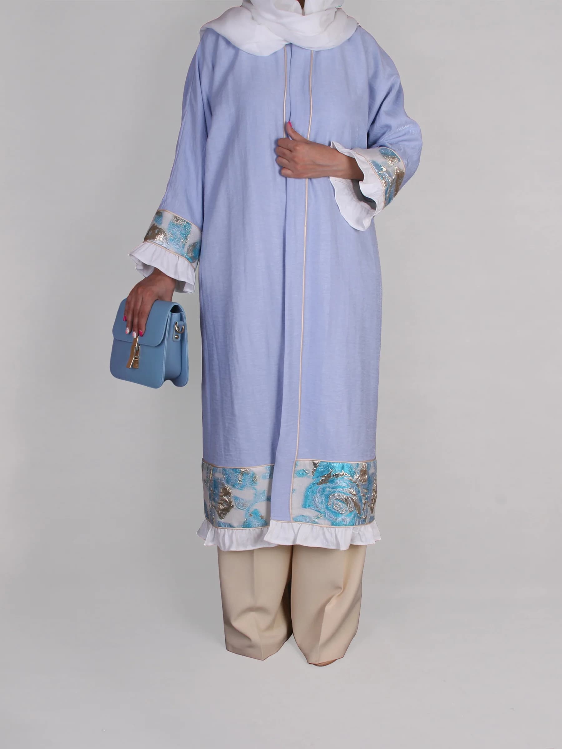 مانتو تابستونی چین دار Ws15