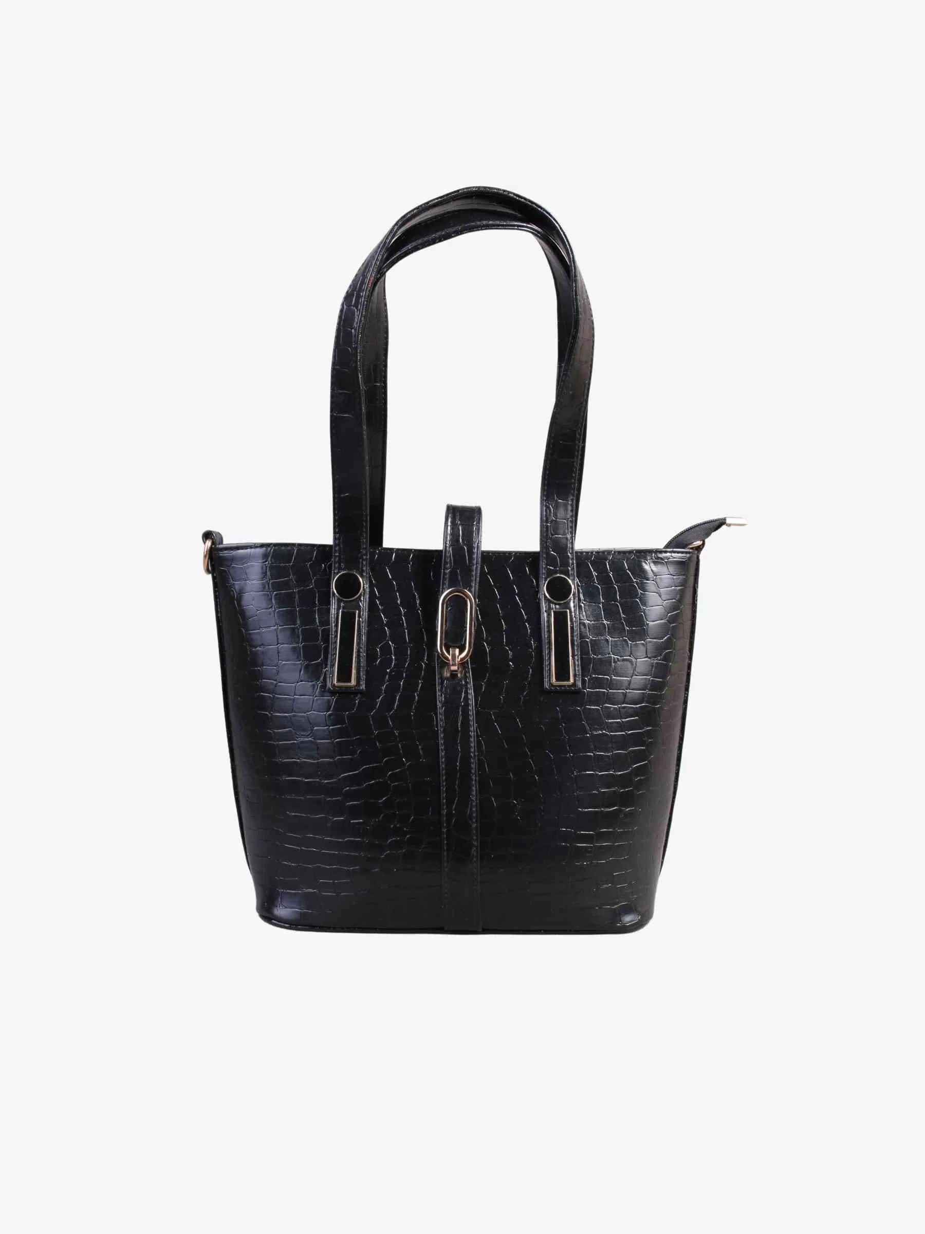 کیف زنانه سطلی سنگی R0790 — تصویر ۴
