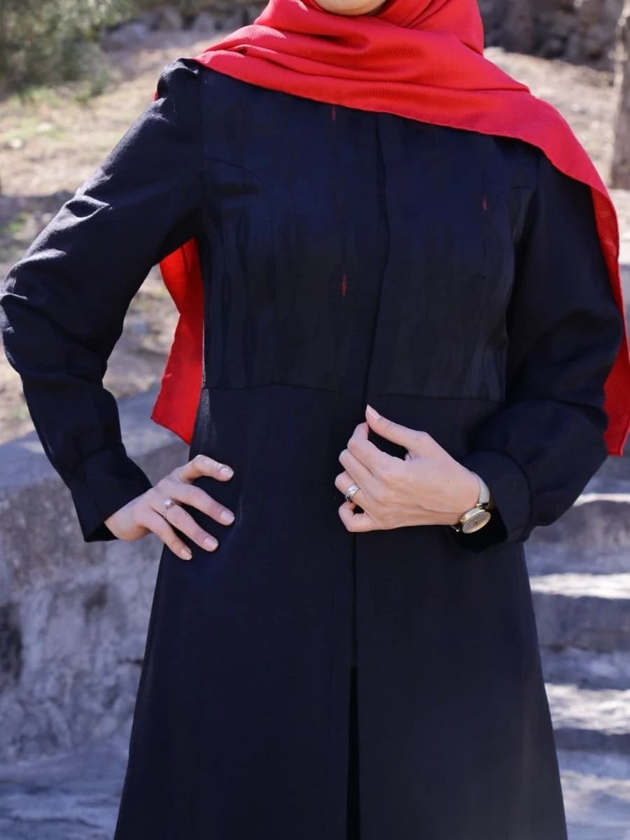 مانتو پردیس مشکی