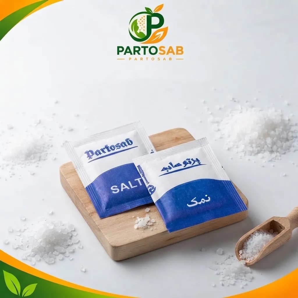 نمک کاغذی ساشه تک نفره پرتوساب