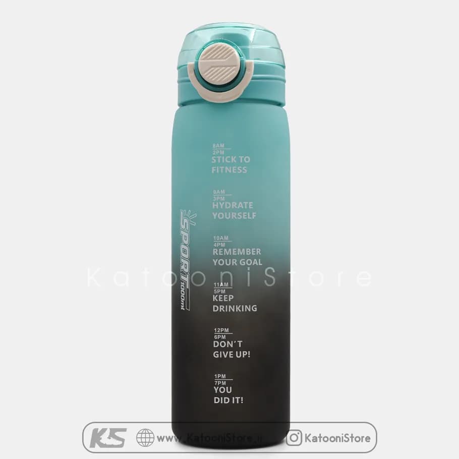 بطری آب اسپرت 1 لیتری ایون (YY-832) — تصویر ۳