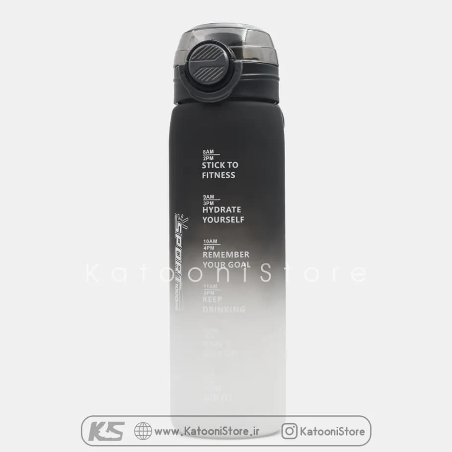 بطری آب اسپرت 1 لیتری ایون (YY-832) — تصویر ۴