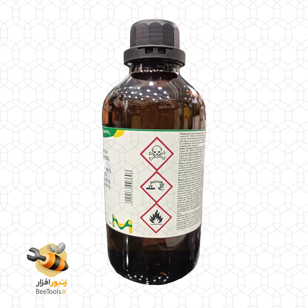 اسید فرمیک 98% گرید آزمایشگاهی بطری یک لیتری — تصویر ۲