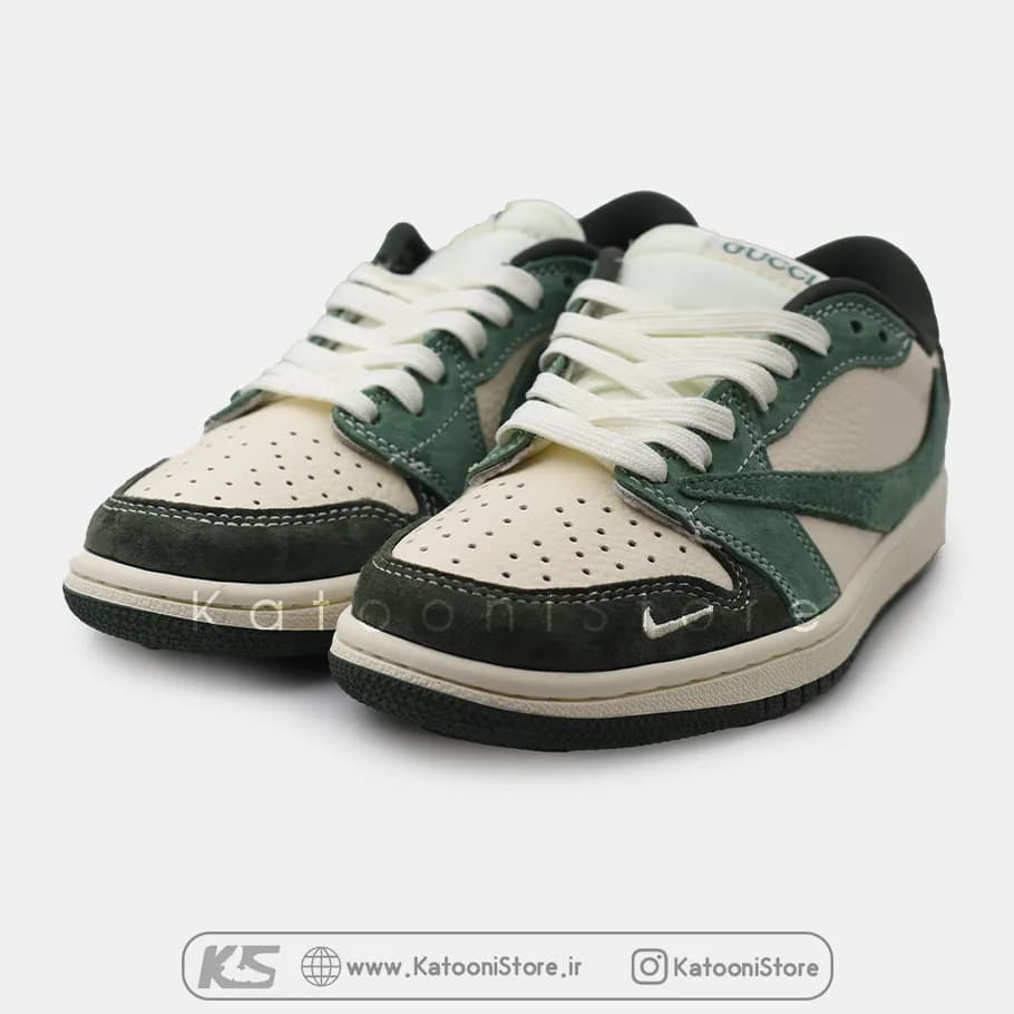 نایک ایر جردن 1 لو تراویس اسکات گوچی (XS2024-026) — تصویر ۲