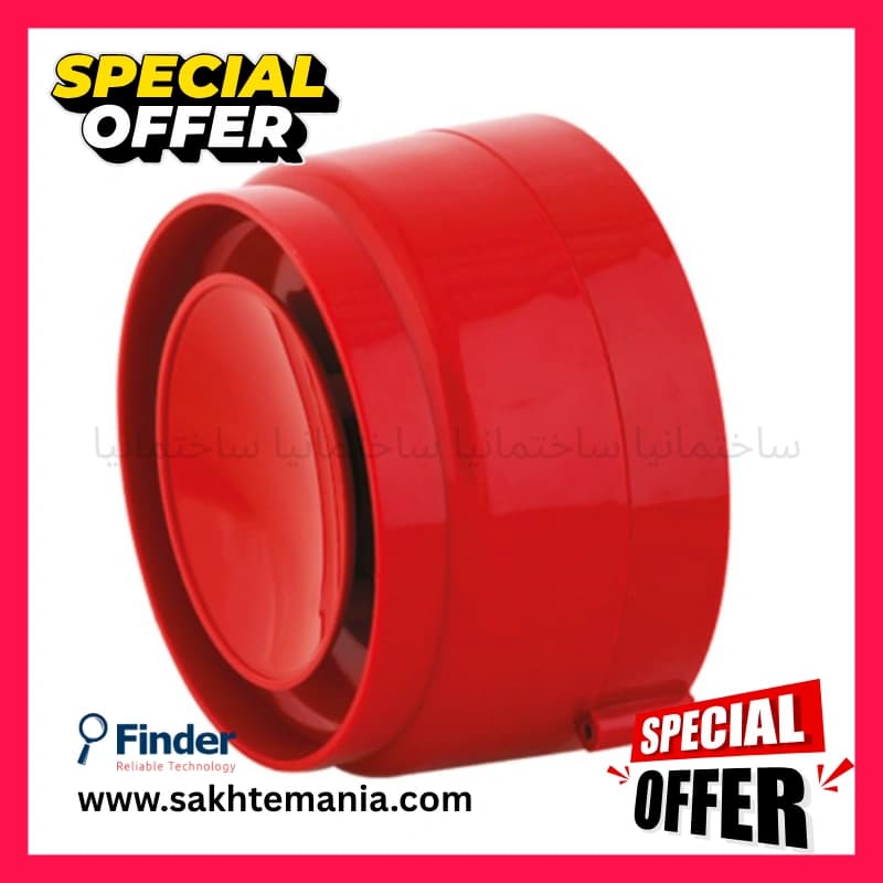 آژیر الکترونیکی اعلام حریق فایندر FF ES101 | خرید آژیر الکترونیکی فایندر Electronic Sounder با گارانتی اصلی + فایندر بهترین سیستم اعلام حریق در ایران