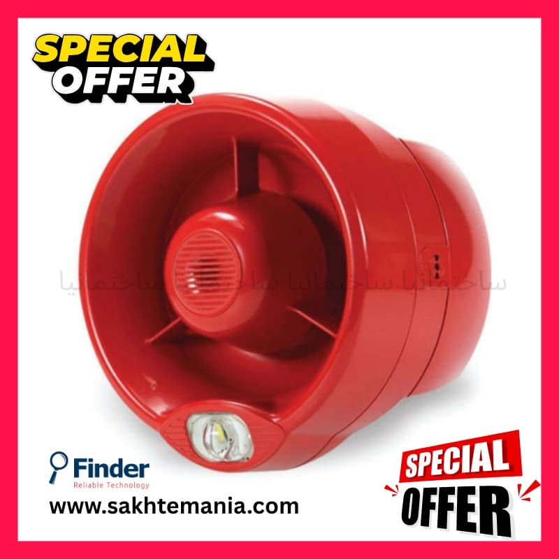آژیر فلاشر آدرس‌پذیر فایندر FF ESF100 + FF LX200 | خرید آژیر فلاشر آدرس‌پذیر فایندر FF ESF100 + FF LX200 +گارانتی ۵ ساله + استاندارد EN54