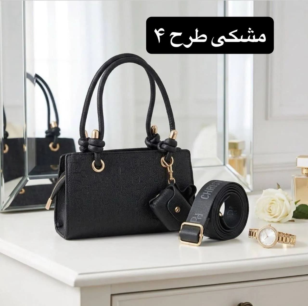 کیف دستی زنانه مجلسی کد 4745 — تصویر ۴