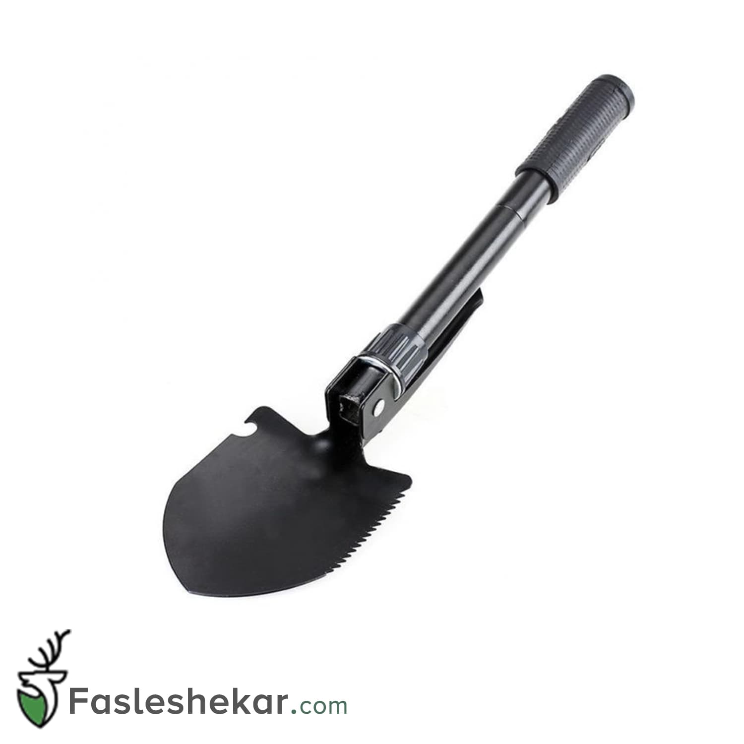 بیلچه نظامی تاشو چند کاره قطب نما دار