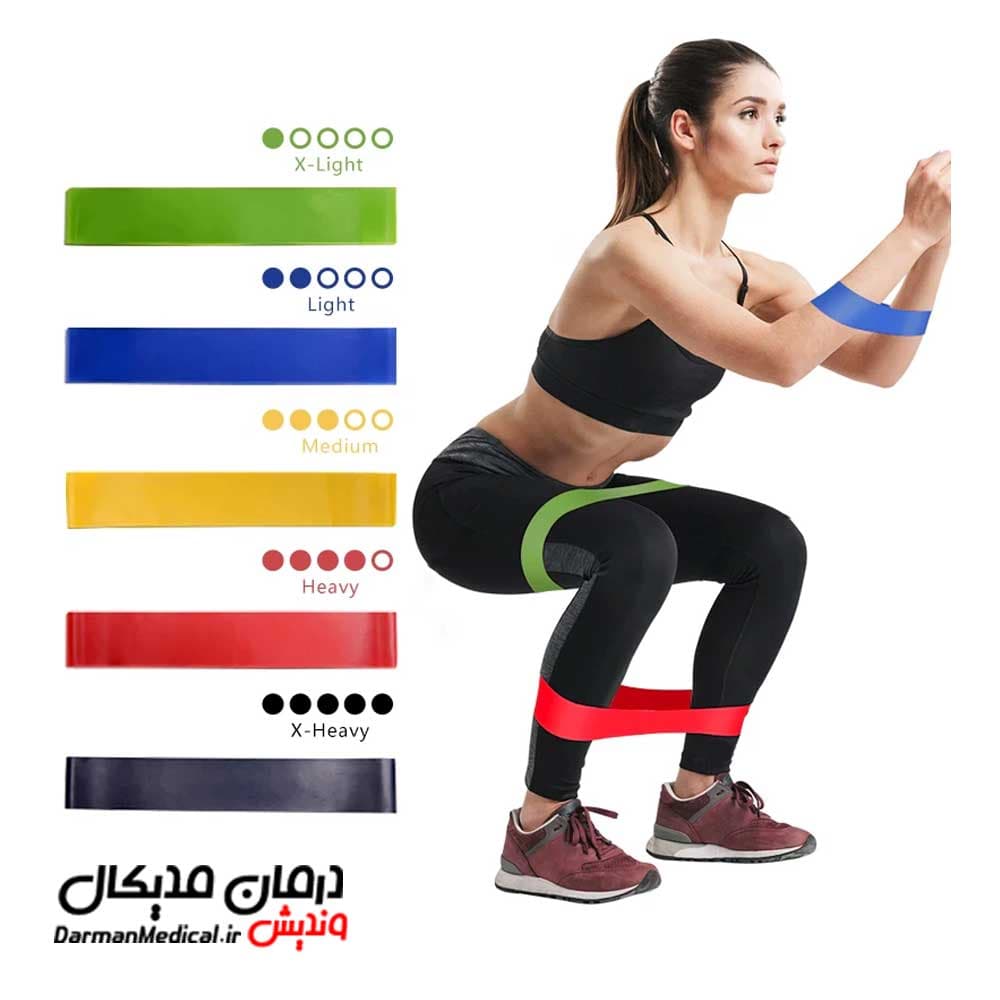 کش لوپ ADOREFIT بسته 4 عددی — تصویر ۲