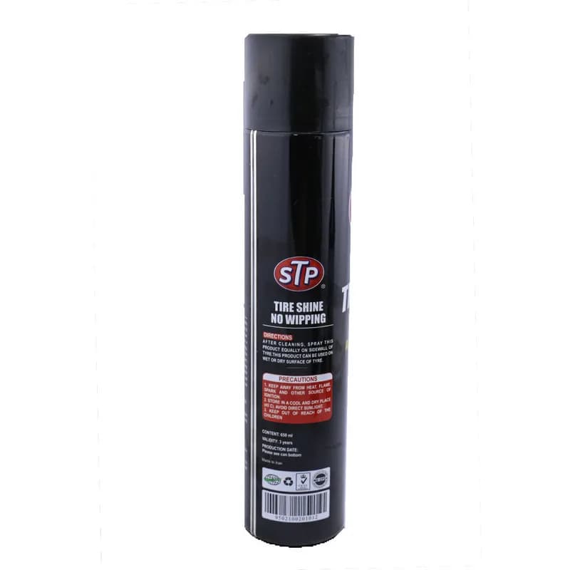 اسپری تمیز کننده لاستیک خودرو اس تی پی مدل DT6 حجم 650 میلی لیتر — تصویر ۲