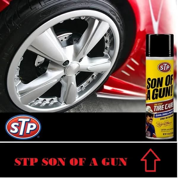اسپری تمیز کننده لاستیک خودرو اس تی پی کد stp3 حجم 650 میلی لیتر بسته 3 عددی — تصویر ۲