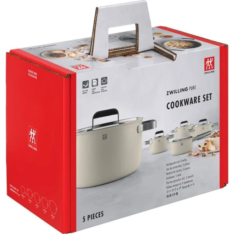 سرویس قابلمه 5 پارچه زولینگ مدل ZWILLING Pure — تصویر ۳