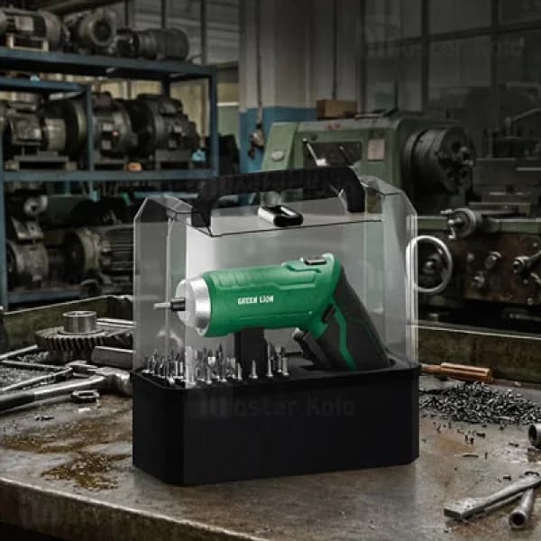 پیچ گوشتی شارژی گرین لاین Green Lion GSD-54 GNGSD54CSGN دارای 54 سری — تصویر ۶