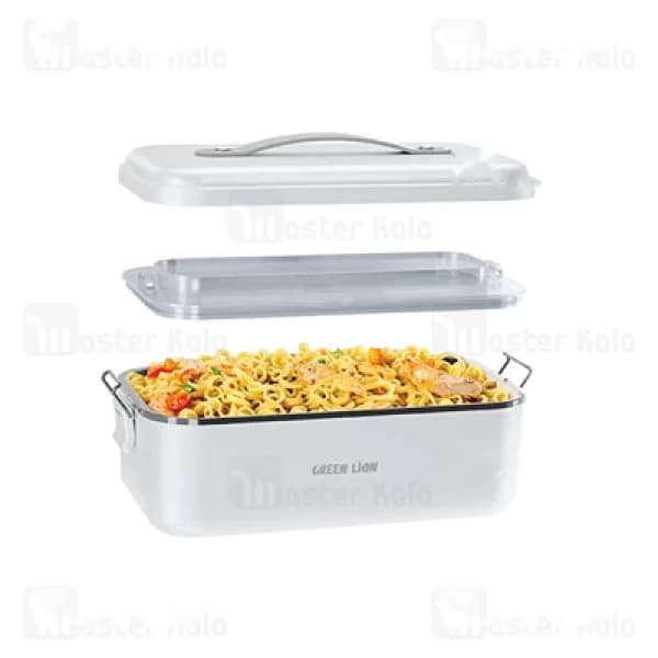 ظرف غذای گرمکن دار گرین لاین Green Lion GLB-20 GNGB20LBXWH ظرفیت 1 لیتر — تصویر ۲