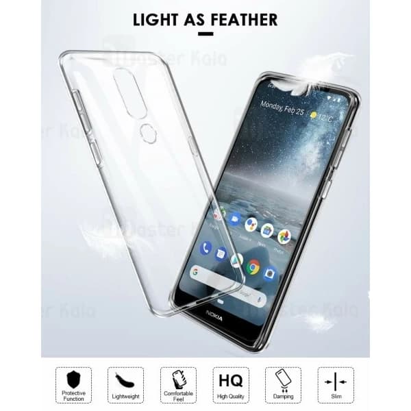 قاب ژله ای نوکیا Nokia 4.2 COCO Clear Jelly — تصویر ۲