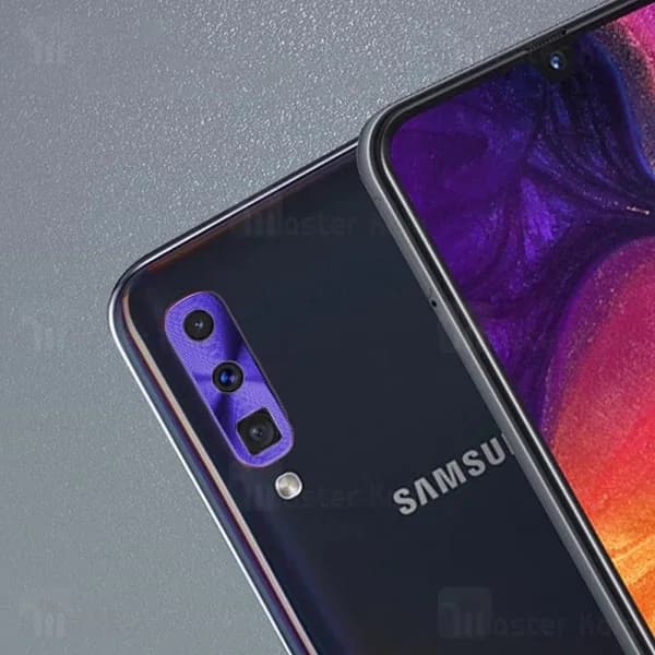 محافظ لنز فلزی دوربین موبایل سامسونگ Samsung Galaxy A50 / A70 Alloy Lens Cap — تصویر ۴