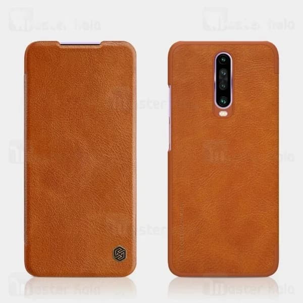 کیف چرمی نیلکین شیائومی Xiaomi Redmi K30 / Poco X2 Nillkin Qin Leather Case — تصویر ۴
