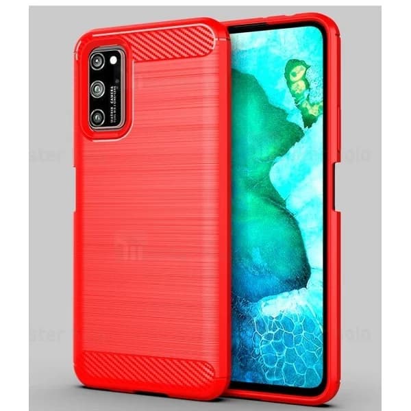 قاب محافظ ژله ای هواوی Huawei Honor V30 / V30 Pro Rugged Armor Fiber Carbon — تصویر ۵