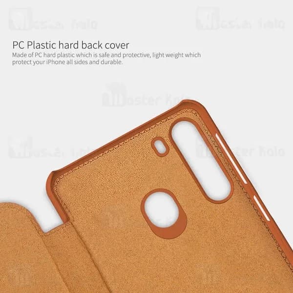 کیف چرمی نیلکین سامسونگ Samsung Galaxy A21 Nillkin Qin Leather Case — تصویر ۷