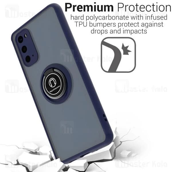 قاب مات هیبریدی انگشتی Samsung Galaxy S20 Matte Hybrid Ring Case — تصویر ۶