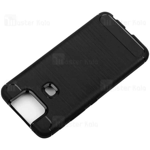 قاب محافظ ژله ای ایسوس Asus Zenfone 6 ZS630KL Rugged Armor Fiber Carbon — تصویر ۴