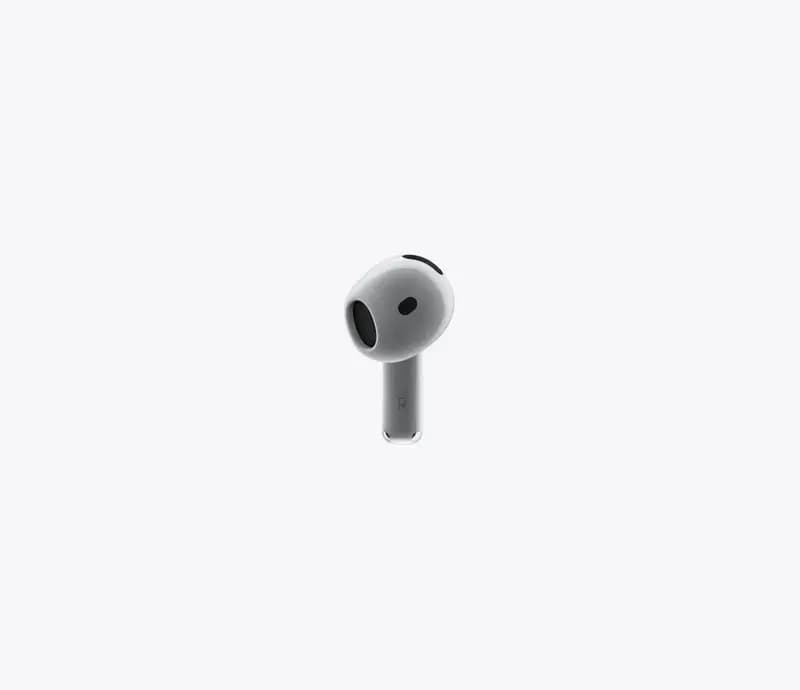 هدفون بلوتوثی اپل مدل AirPods 4 فاقد نویز کنسلینگ، درگاه شارژ USB-Type-C و شارژ بی سیم، با قابلیت اتصال به چند دستگاه — تصویر ۶
