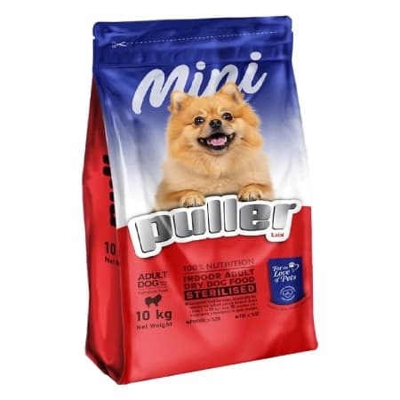 غذای خشک سگ بالغ نژاد کوچک عقیم شده برند پولر 10KG