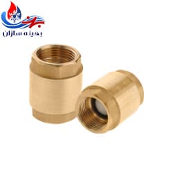 شیر یک طرفه فنری سوپاپ برنجی