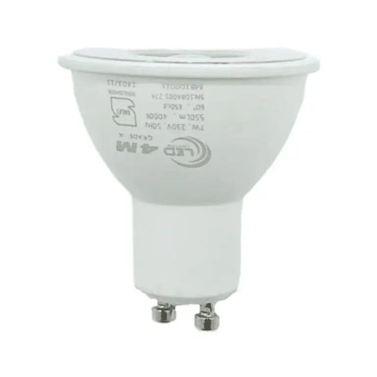 لامپ هالوژن 7 وات لنزدار فورام LED4M سرپیچ GU10 (استارتی)