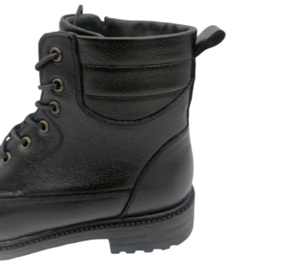 بوت چرم طبیعی طبی زنانه ژاکس مدل GAX – Y111 رنگ مشکی — تصویر ۶