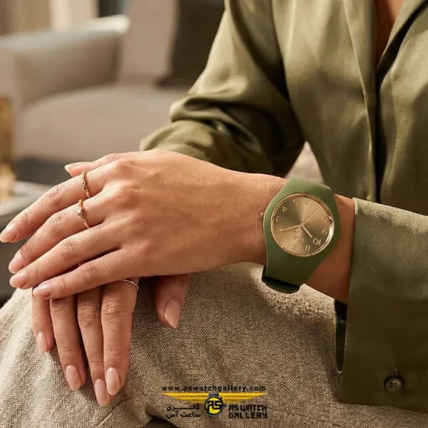 ساعت آیس واچ Ice Sunset-Olive Green-S37 — تصویر ۴