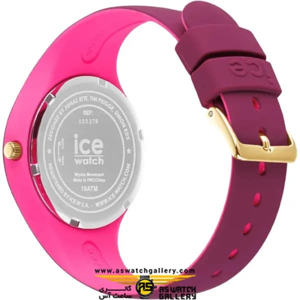 ساعت آیس واچ Ice Duo Chic-Burgundy Pink-S34 — تصویر ۴