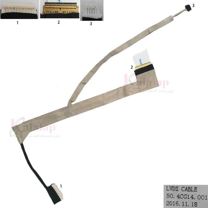کابل فلت لپ تاپ ایسر Aspire 5536 5738 5738G 50.4cg14.001 — تصویر ۲